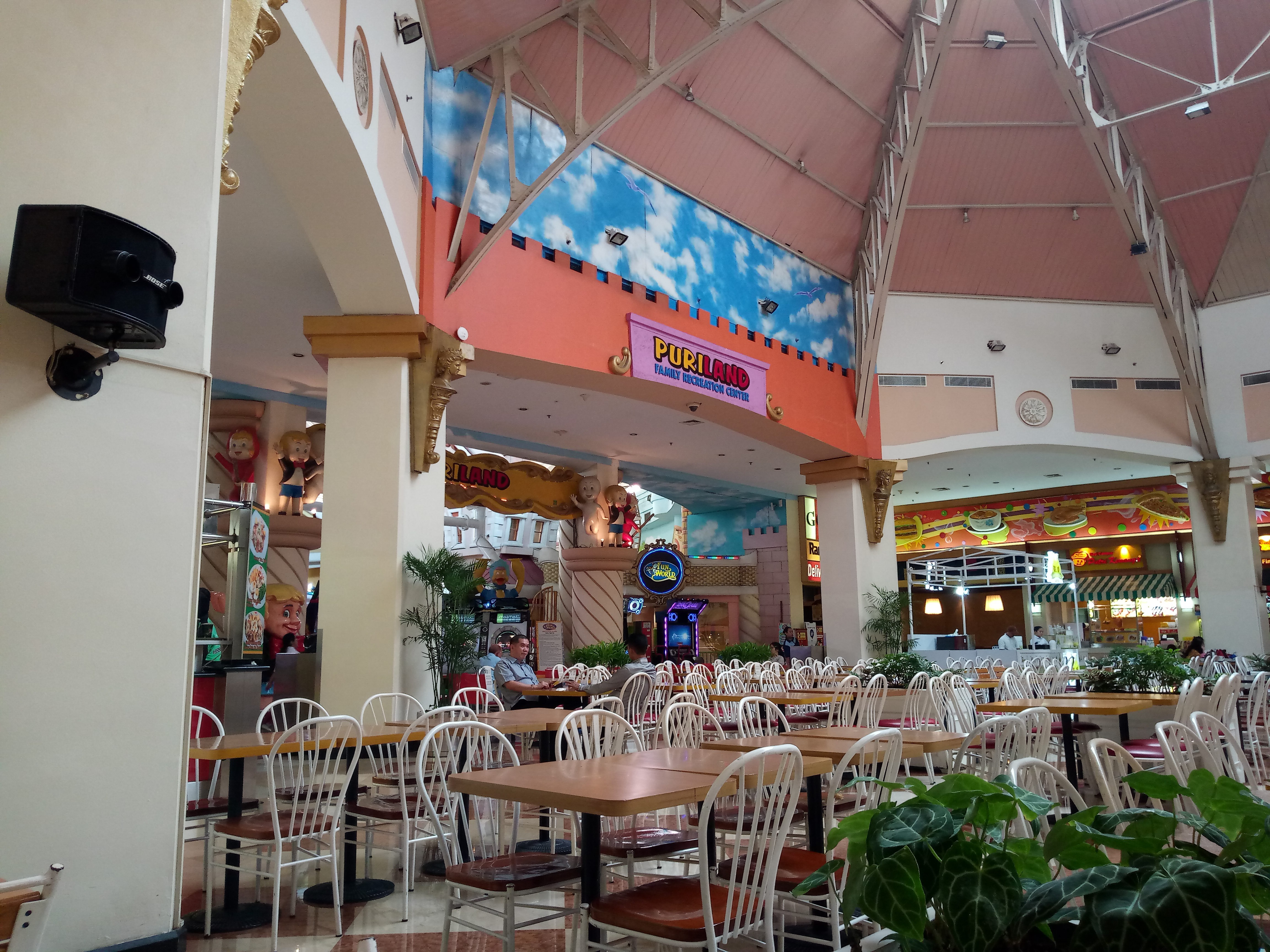 nearby