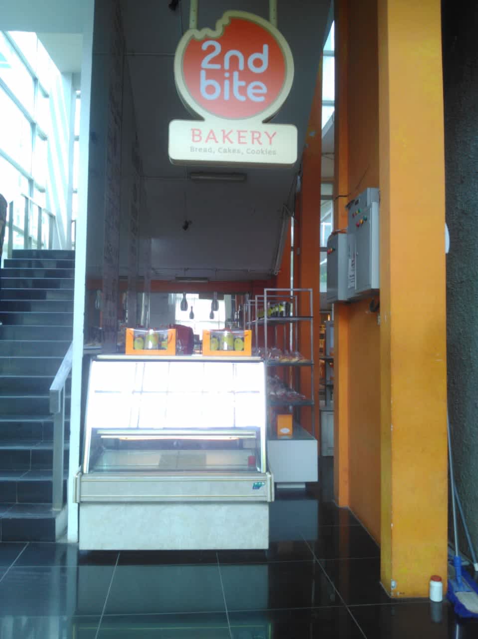 nearby