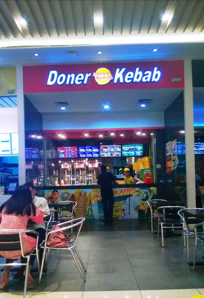 nearby
