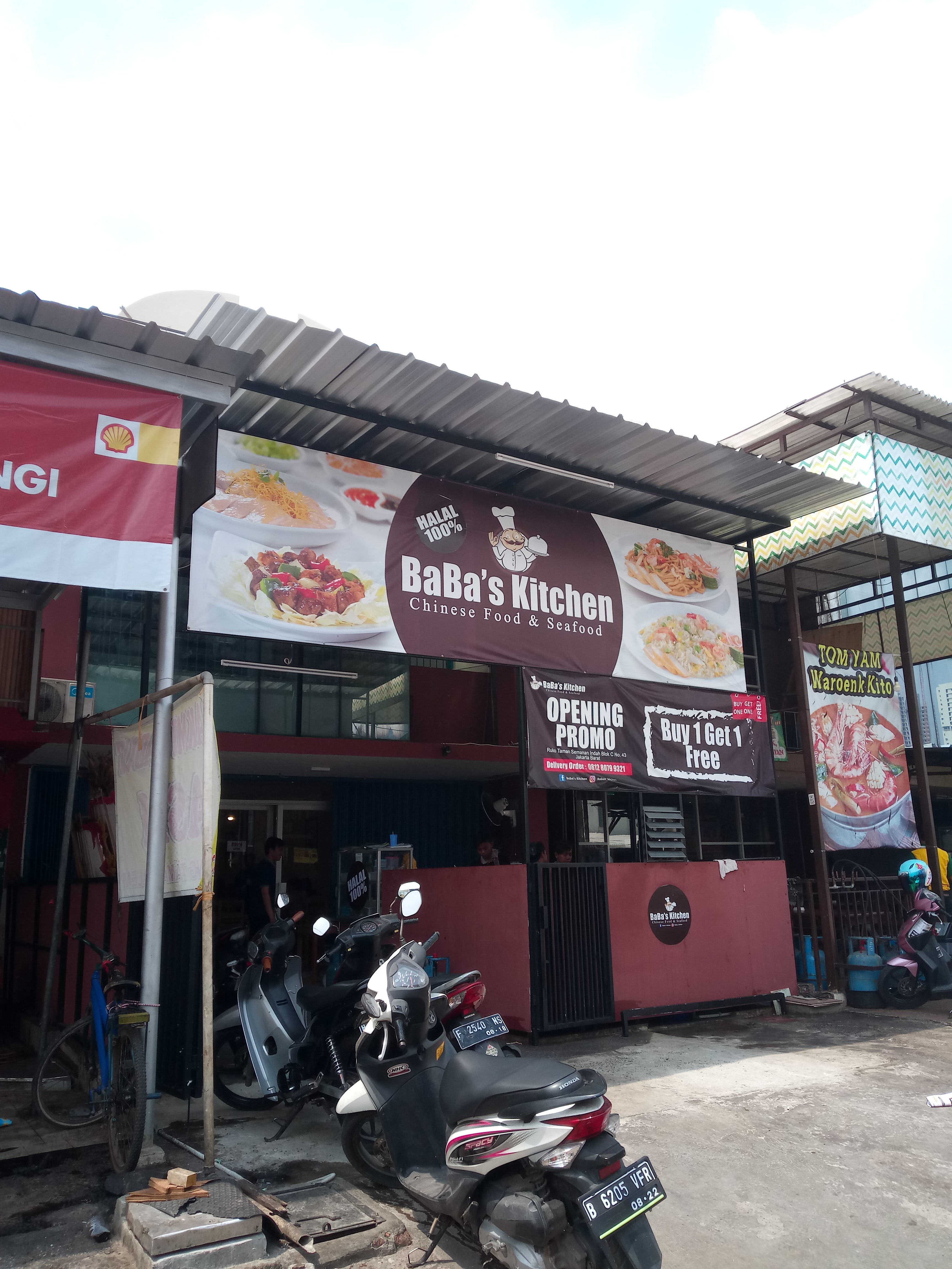nearby